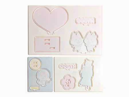 フレーム付きアクリルスタンドプレート