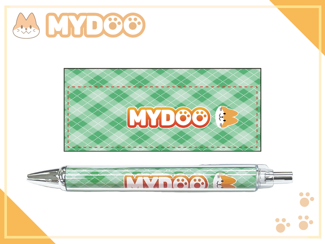 【公式グッズ】まいにゃん・もものすけボールペン