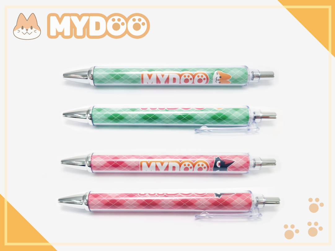 【公式グッズ】まいにゃん・もものすけボールペン